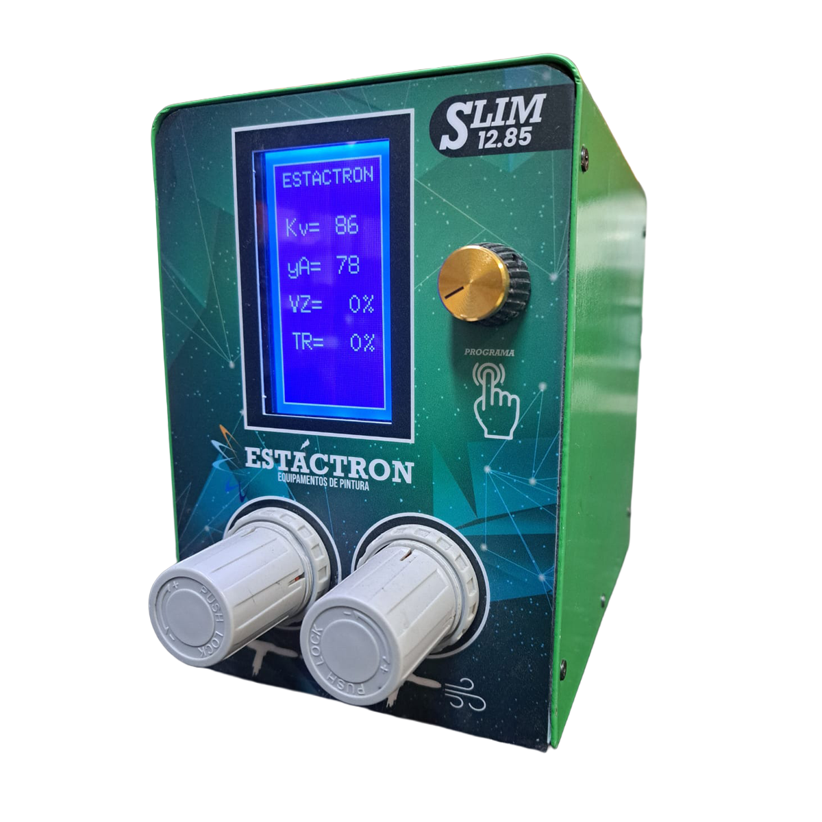 Equipamento de pintura eletrostática a pó 12.85 Slim